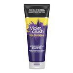 John Frieda Violet Crush Intensive Purple Shampoo For Blonde Hair, 250ml