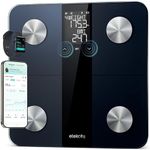 Etekcity Upgraded Smart Scale for Body Weight, FSA HSA Store Eligible, Bathroom Digital Scale with BMI, Body Fat, Muscle Mass, 13 Metrics with a Large Display, Support Offline Mode and Apps Connection