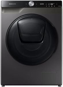 Samsung WD90T754ABX/S2 Waschtrockner, 9/6 kg, 1400 U/min, QuickDrive Option, AddWash, Ecobubble, Simple Control-Bedienkonzept, Air Wash, SuperSpeed 39 Min, Hygiene-Dampfprogramm, Inox