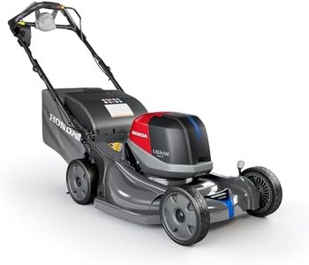 Honda HRX-BV 21-Inch Walk Behind Battery Powered Lawn Mower, Variable Speed Self Propelled Lawn Mower with 2.2 Bushel Capacity, Easy-Off Grass Bag, Clean Cuts in Thick and Tall Grass (HRX217YXBVKA4)