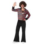 Fun Shack Mens Disco Costume Men, Disco Outfit Mens 70s Costume Men, 70's Disco Costumes for Men XL