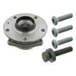 febi bilstein 27342 Wheel Bearing Kit with wheel hub, drive shaft screw and fastening screws, pack of one