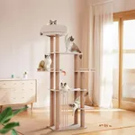 Choc chick Wood Cat Tree for Indoor