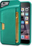 Smartish iPhone 6/6s Wallet Case - Wallet Slayer Vol. 2 [Slim Protective] Credit Card Holder for Apple iPhone 6s/6 (Silk) - Pacific Green