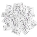 200Pack 1g Silica Gel Packets,Silica Gel Packets Desiccant Dehumidifier,Dessicant Packets,Moisture Absorber No Smell,for Room Kitchen Car Clothes Food Storage Dryer