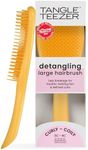 Tangle Teezer Ultimate Detangler Hair Brush, Dry & Wet Hairbrush, Reduces Frizz & Breakage, for Curly to Coily, 3C to 4C Hair Types, Large, Yellow Daffodil