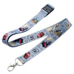 Harry Potter Platform 9 3/4 Lanyard (One Size) (Multicolored)