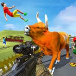 Angry Bull Fight Shooting Game