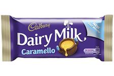 Cadbury Dairy Milk Caramello Chocolate Bar 47g (Pack of 20) from Ireland