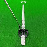 MAZEL Golf Putting Alignment Line,Alloy Steel Golf Trainer Aid for Putting Green,35 * 1.6 Inch,Precision Distance Control & Instant Feedback