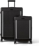 Kings Loot 2-Piece Hardshell Luggage Set, Spinner Suitcases, Moonlit Onyx