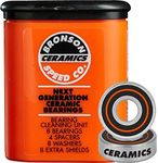 Bronson Speed Co 8mm Ceramic Skateboard Bearings