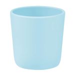 Hopop Silicone Training Cup for Babies & Toddlers | Anti-Slip Baby Drinking Open Cup | Easy to Hold | Multipurpose Cups | BPA Free | Blue