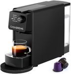 CASABREWS CM7036E Espresso Machine for Nespresso Original Pods, 20 Bar Compact Capsule Coffee Machine with 21 oz Removable Water Tank and 4 Brewing Modes, Mini Espresso Maker for Home or Office, Black