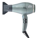 Parlux Digitalyon Hair Dryer. Lightweight & Long Life Professional Hairdryer with Air Ionizer Technology. 2400 W Blow Dryer with 2 Speeds, 4 Temperatures & Cold Air Shot Button (Glitter Grey)