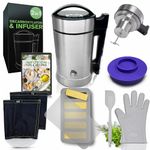 Decarboxylator and Infuser Machine, Magic Herb Butter Maker Machine, Herb Oil Infuser Machine, Herb Extractor Machine, Tincture Maker Machine, Butter Churner Electric, Gummy Maker EdiWhip & EdiPack