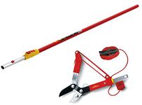 Wolf-Garten P590 Multi-Change (RC-M) Anvil Tree Lopper & 4m Telescopic Handle (ZMV4)