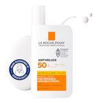 La Roche Posay Anthelios Ultra Fluid Face & Body Sunscreen SPF 50+, High UVA UVB Protection, Invisible Matte Finish, Water & Sweat Resistant, Fragrance Free, Recommended by Dermatologists