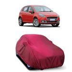 HEDWING-Car Body Cover Compatible with Punto 90-HP 1.3L Multijet All Variant Dustproof UV-Rays Scratchproof Heat Protection Both Side Mirror Pocket[MHR]