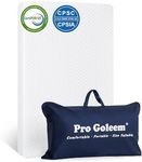 Pro Goleem Pack and Play Mattress (38"x26"), Waterproof Pack n Play Mattress Pad with Carry Bag, Soft Playard Mattress for Babies and Toddlers