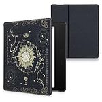 kwmobile Case Compatible with Amazon Kindle Oasis 10. Generation Case - eReader Cover - Tarot Card Dark Blue/Yellow/Black