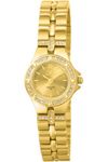 Invicta Women's 0134 Wildflower Collection 18k Gold-Plated Crystal Accented Watch
