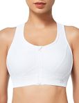 Yvette Zip Front Sports Bra - High 