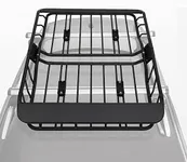 Roof Rack Basket,63"x43" Thicken Heavy Duty Steel Universal Rooftop Cargo Carrier Basket,165 LBS Load Capacity Car Roof Basket for SUV Truck Cars