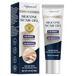 Silicone Scar Gel: Silicone Gel for Scars - Improve Scar Appearance for Old and New Scars - Medical Grade Silicone - Advanced Scar Gel - Scalds - Surgery - Injury - C Section - Stitches - Burns - 20g