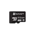 EZVIZ 512GB Ultra-HD Video Micro SD Memory Card, Class 10, UHS, High Speed for Camera, Smartphone, Computer, Dash Came, Surveillance, Tachograph, Table