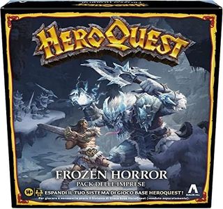 Avalon Hill Heroquest Pack of Enterprises Frozen Horror Game Dungeon Crawler 14 Years and up, to Play You Need to Have The Basic Heroquest Game System, Multicolor