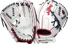 Rawlings | Liberty Advanced Fastpitch Softball Glove | 12" | 1 Piece Solid Web | Left Hand Throw