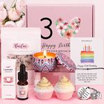 Bath Sets 30th Birthday Gifts for Women, Unique Skin Care 30th Birthday Hampers for Her Happy 30th Birthday Pamper Gifts for 30 Year Old Women, 30th Birthday Presents Ideas for Best Friend, Sister