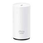 TP-Link Deco AX3000 Outdoor Mesh WiFi (Deco X50-Outdoor) - Dual Band WiFi 6 Mesh, 2 Gigabit PoE Ports, 802.3at PoE+,Weatherproof, Works with All Deco Mesh WiFi, 1-Pack