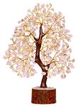 Rose Quartz - Crystal Tree - Feng Shui - Crystal Bonsai Tree - Pink Quartz Crystal - Meditation Decor - Gem Tree - Good Luck - Spiritual Decor - Crystal Gifts