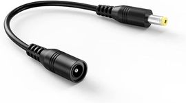 Belker 5.5 x 2.1mm Jack Reverse Polarity Converter Cable for Guitar Piano Pedals Keyboard Baby Monitor