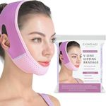Chin Strap for Sleeping – Double Chin Support & Jawline Shaping Tape – Reusable V Line Band and Face Lift Tape for Women – Comfortable, Breathable – One Size Fits Most