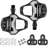 WOWSPORT Look KEO Structure Carbon Fiber Bike Pedals for Road Cycling… (Black)