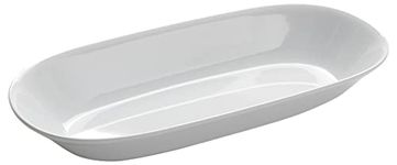 American Metalcraft MLRS16 Oblong Melamine Bowl, 16-7/8" Length, 8-1/4" Width, 2-3/8" Height