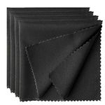 Black And White Cloth Napkins