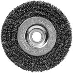 Century Drill & Tool 76853 Fine Crimped Bench Grinder Wire Wheel, 5"