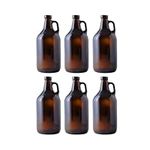 FastRack 1/2 Gallon Amber Growlers 