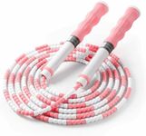 YOTTOY Jump Rope for Kids 8-12,Toddler Jump Rope with Soft Beaded, Jump Rope for Girls and Boy Play in School PE Classes,Training