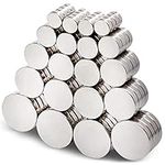 DIYMAG Multi-Use Rare Earth Magnets, Round Ceramic Industrial Ferrite Magnets for Hobbies, Crafts, Science and Refrigerator Magnet for Hobbies,Crafts and Science,Pack of 80