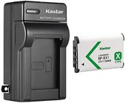 Kastar 1-Pack NP-BX1 Battery and AC Wall Charger Replacement for Sony ZV-1 Vlogging Camera, ZV-1F Vlogging Camera, Sony ZV-1 II Digital Camera, Hasselblad Stellar Special Edition Digital Camera