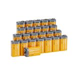 Amazon Basics 9V Everyday Alkaline Batteries (24-Pack)