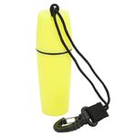 Waterproof Canister Container Bottle with Clip Portable Kayak Sealed Box Waterproof Match Case for Diving