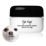 Eye Envy Tear Stain Remover Powder for Dogs and Cats. 100% Natural, Safe. Apply Around Eyes. Absorbs and Repels Tears. Keeps Area Dry. Treats The Cause of Staining. Made in The USA. (14g/.5 oz)