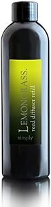 Simply Lemongrass Reed Diffuser Refill - 200ml, Australian Made & Owned, Cruelty Free & Vegan, Phthalate-Free Fragrance, 100% Recycled & Recylable Packaging