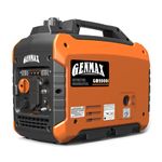 GENMAX Portable Inverter Generator, 2000W Ultra Quiet Gas Motor, EPA Compatible, Eco Mode Function, Ultra Light, Suitable for Home Backup and Camping (GM2000i)